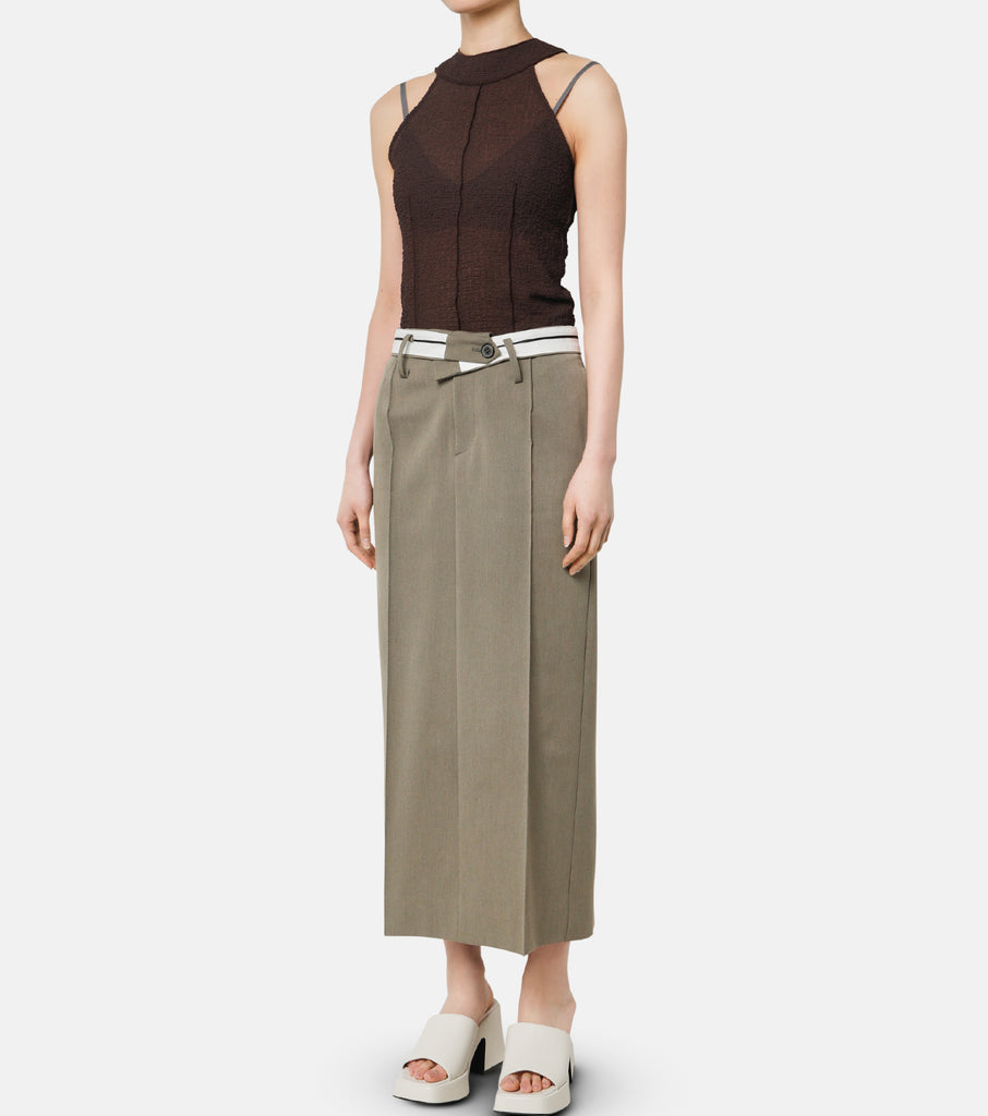 Textured Sheer Tank Top