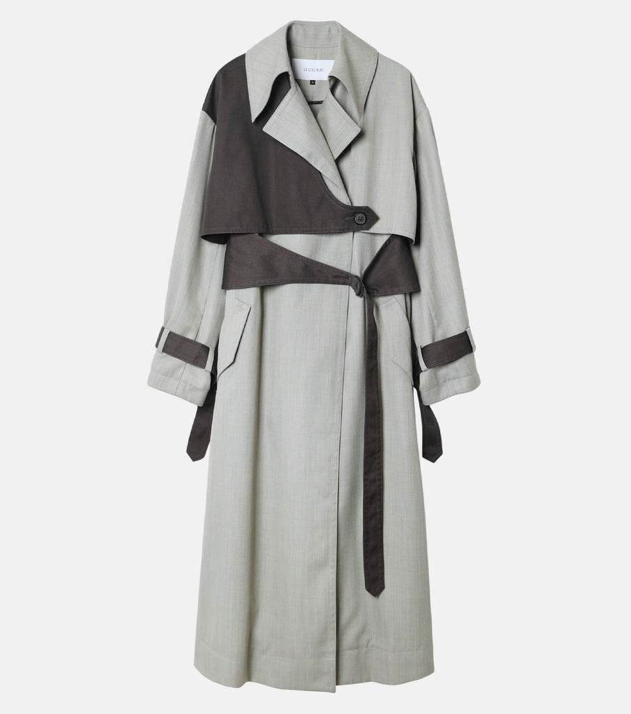 Wrapped Trench Coat