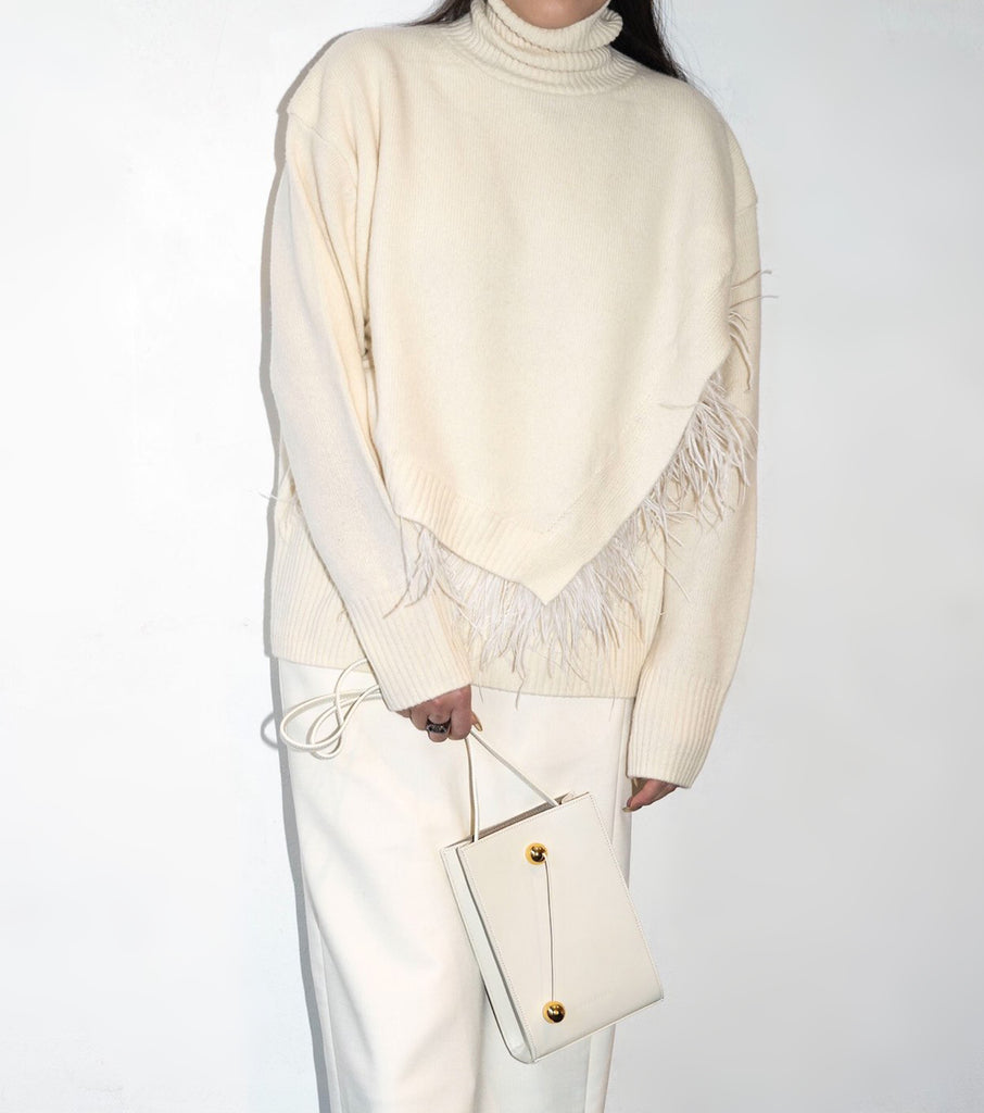 Feather Knit TOPS