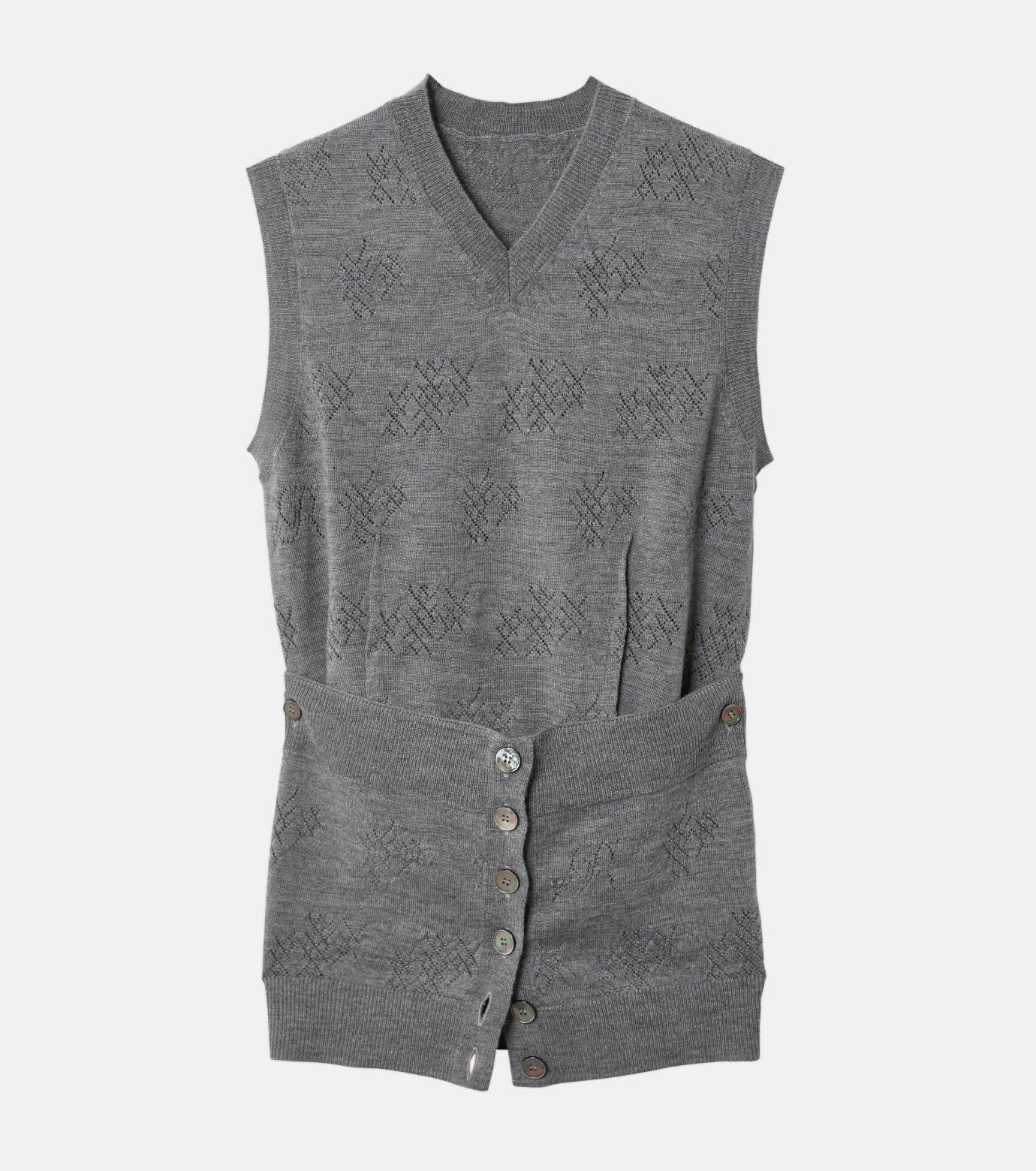 Eyelet High Gauge V Knit