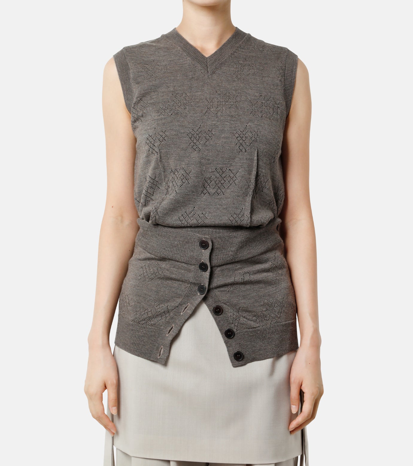 Eyelet High Gauge V Knit