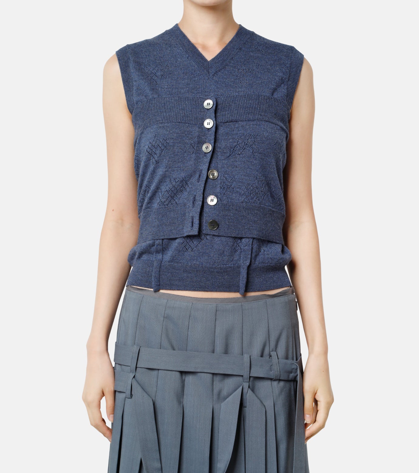 Eyelet High Gauge V Knit