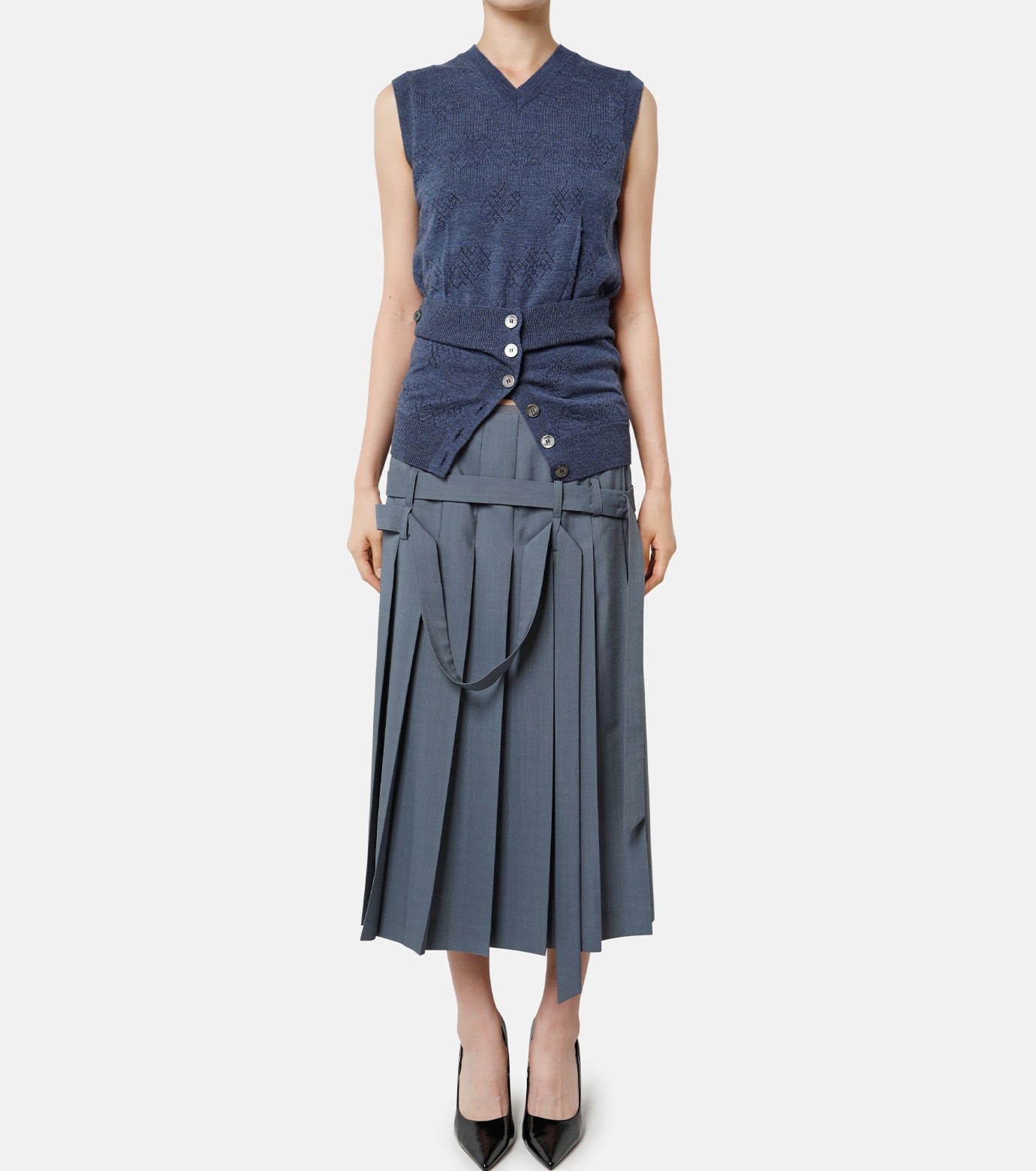 Eyelet High Gauge V Knit