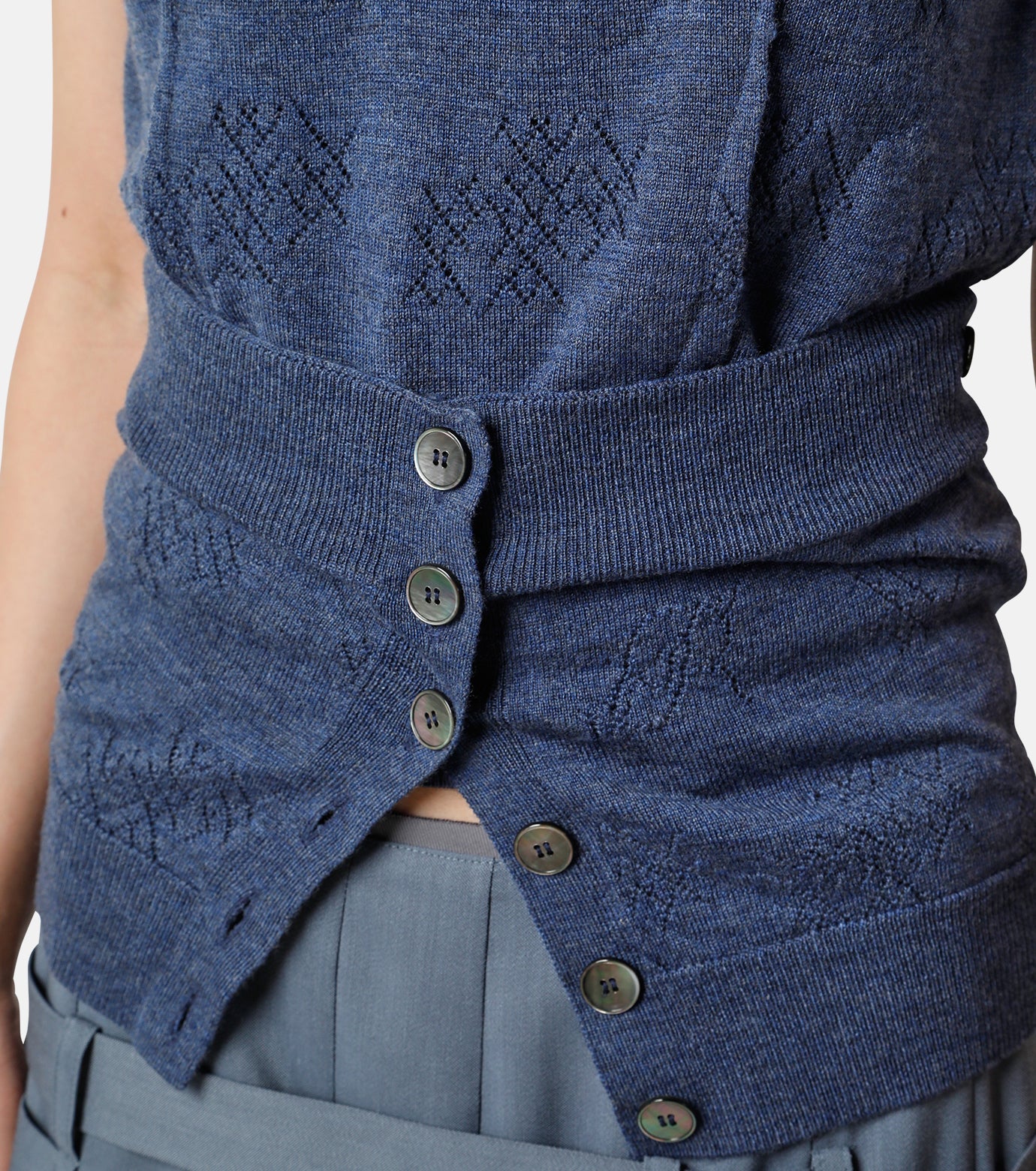 Eyelet High Gauge V Knit