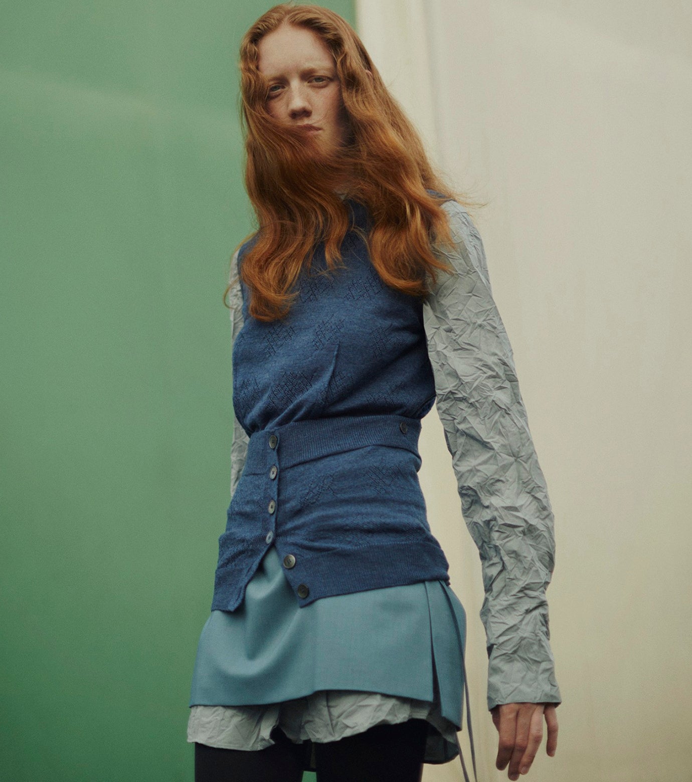 Eyelet High Gauge V Knit