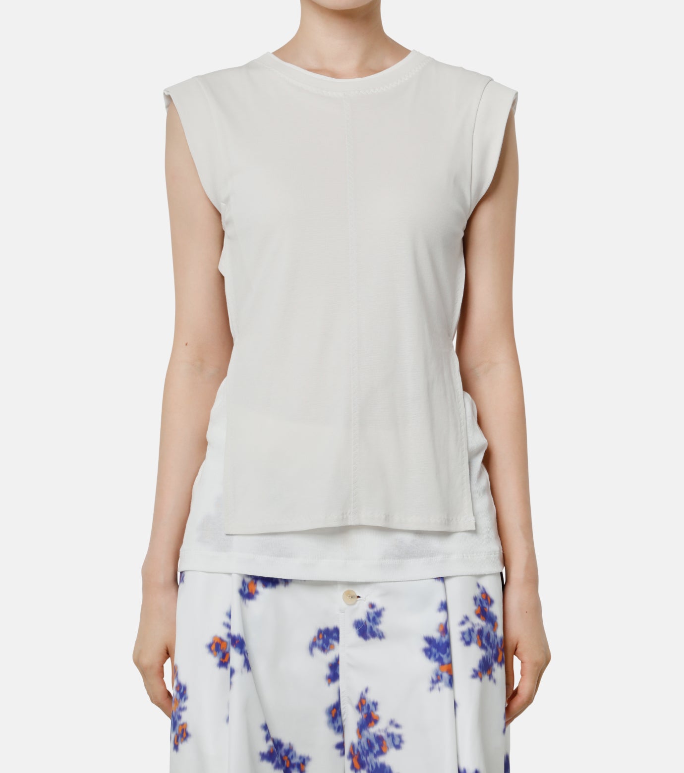 Sheer Layered Tank Top