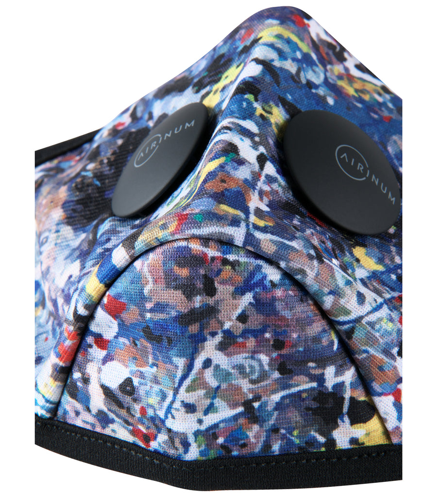 AIRINUM URBAN AIR MASK 2.0 Jackson Pollock BLACK