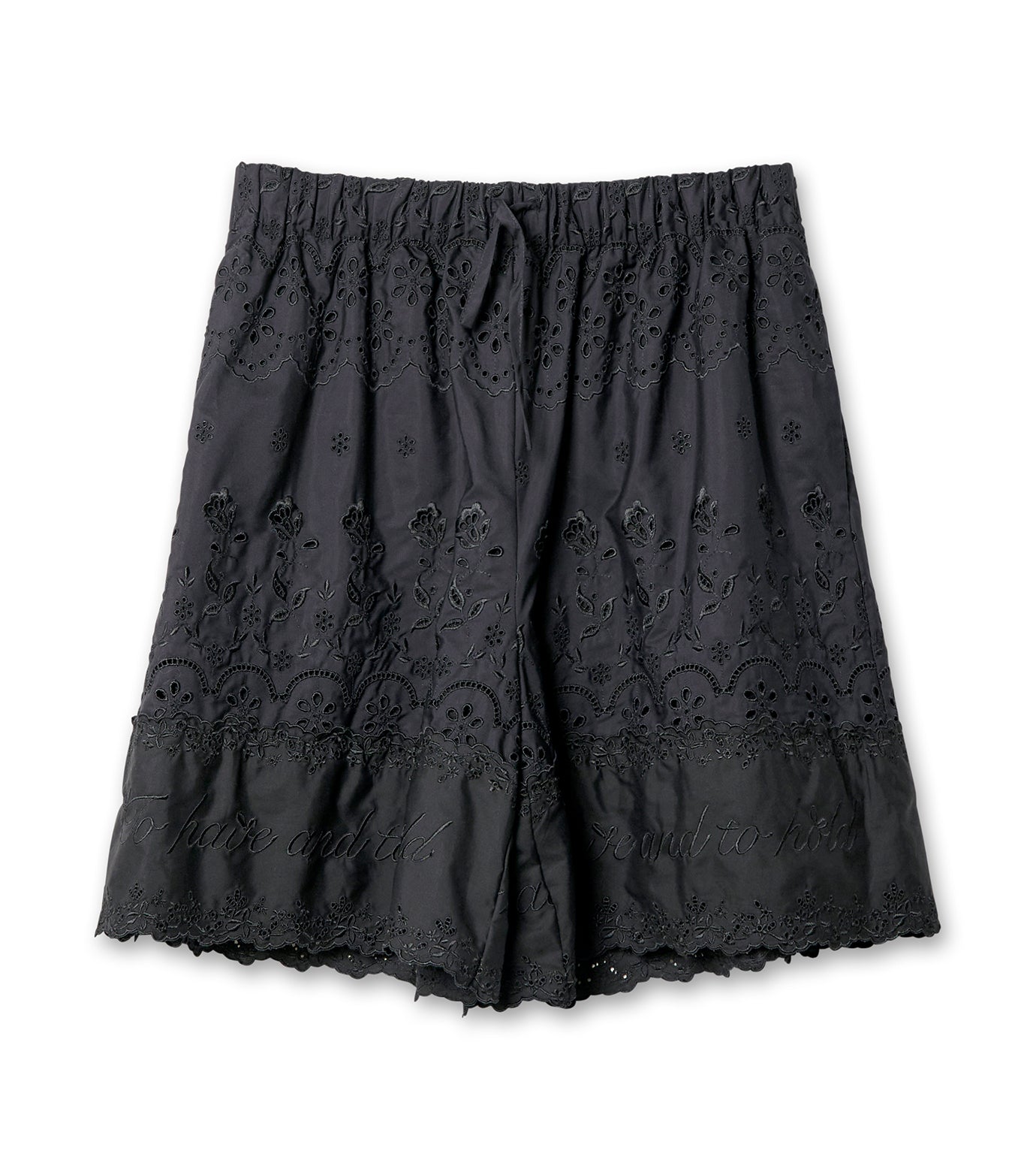 EASY DRAWSTRING SHORTS W/ TRIM