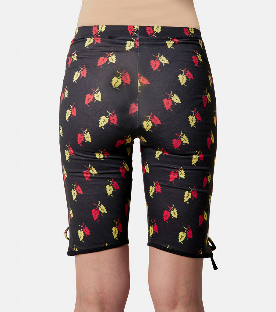 Lace-Up Knock Out Leaf Shortrs