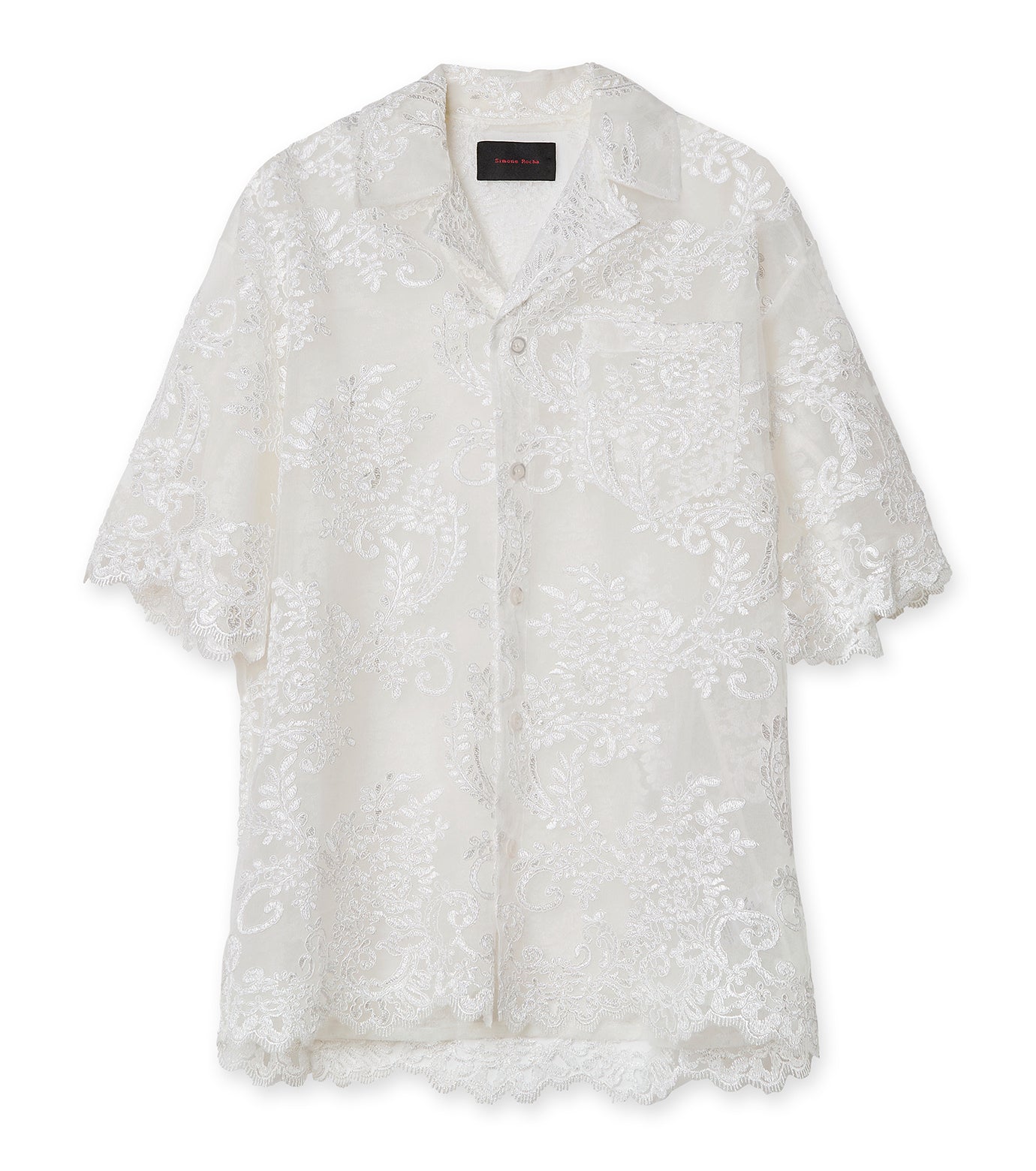 Relaxed SS Lace Shirt