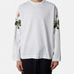 LONG SLEEVE T-SHIRT W/ ROSE PRINT