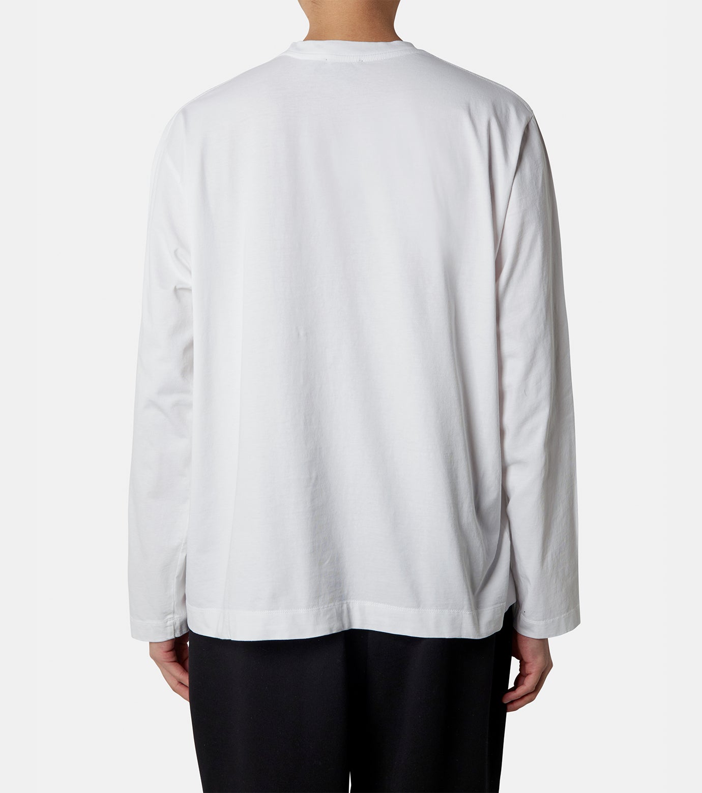 LONG SLEEVE T-SHIRT W/ ROSE PRINT