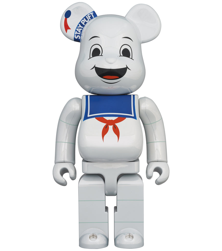 BE＠RBRICK STAY PUFT MARSHMALLOW MAN WHITE CHROME Ver. 100％ & 400％