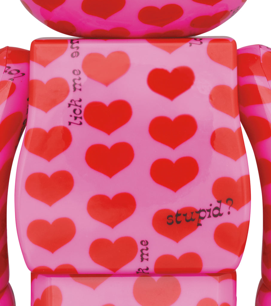 BE＠RBRICK Pink Heart 100％ & 400％