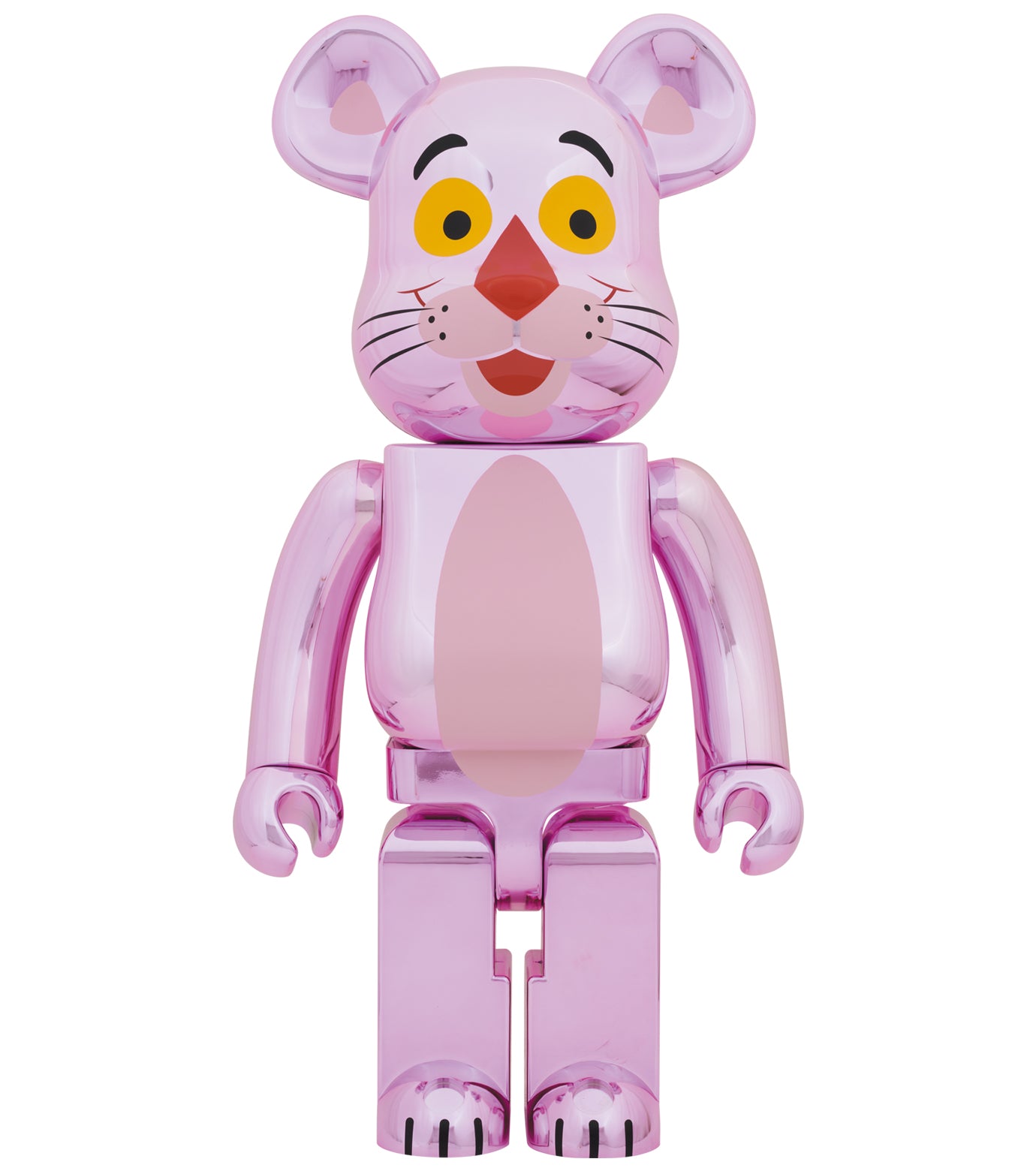 BE＠RBRICK PINK PANTHER CHROME Ver.1000％