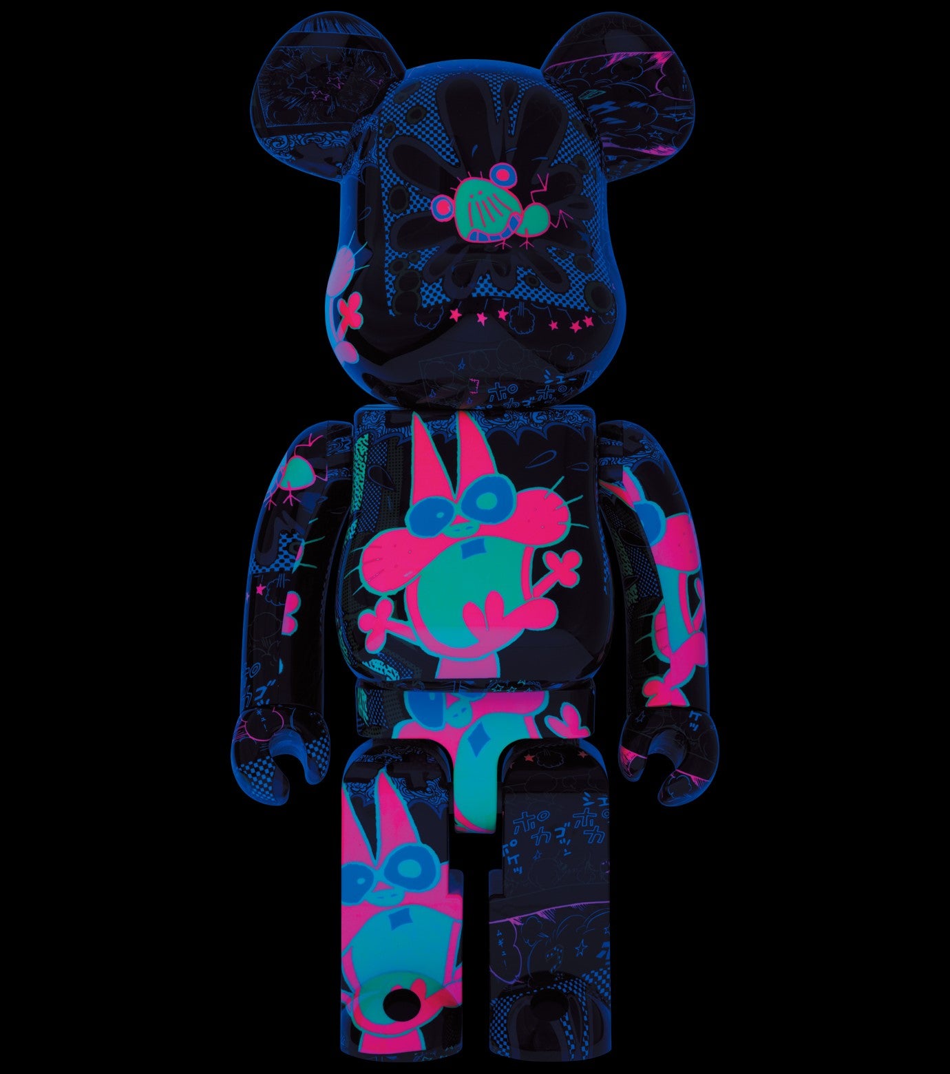 BE@RBRICK New Akatsuka Nyarome & Beshi 1000%