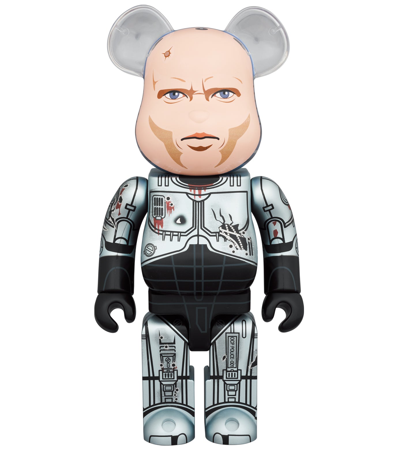 BE＠RBRICK ROBOCOP MURPHY HEAD Ver. 100％ & 400％