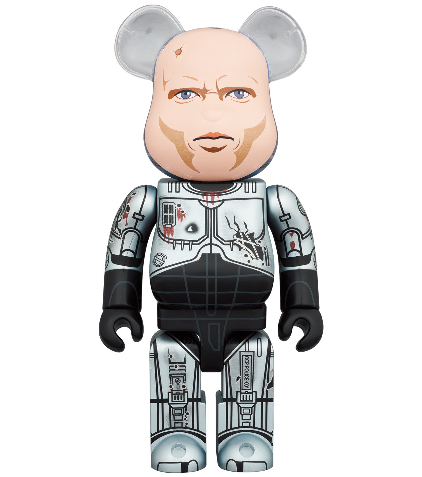 BE＠RBRICK ROBOCOP MURPHY HEAD Ver. 100％ & 400％