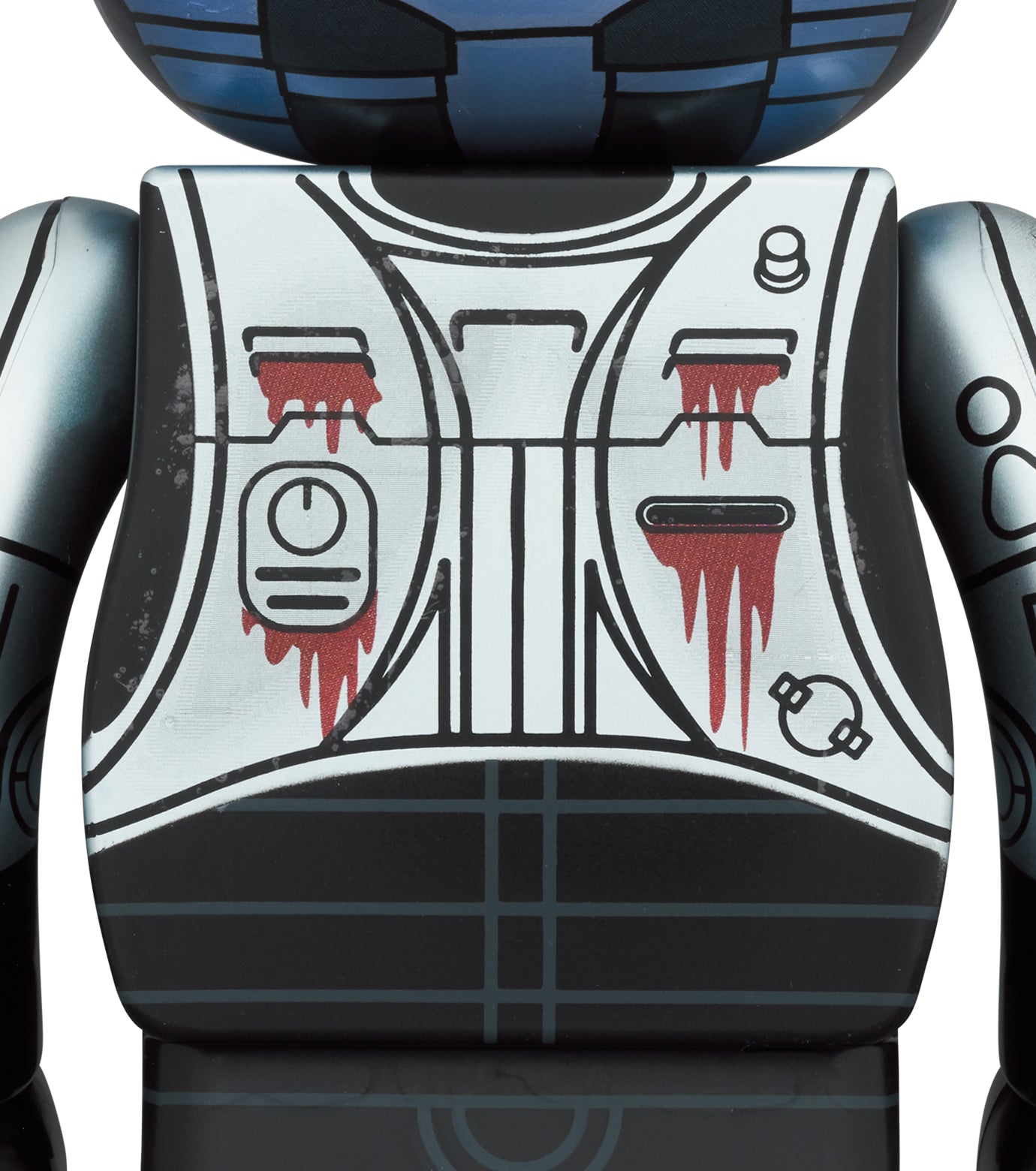 BE＠RBRICK ROBOCOP MURPHY HEAD Ver. 100％ & 400％