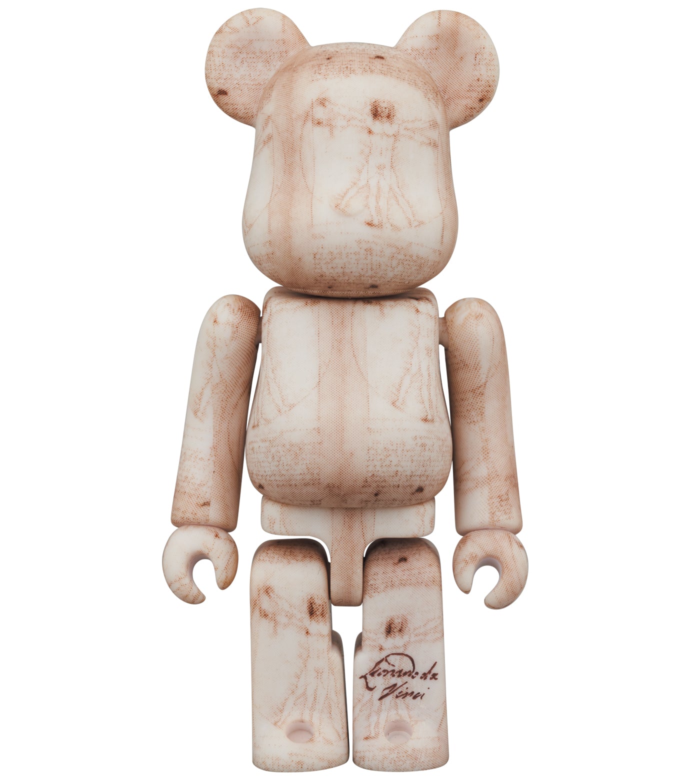 BE＠RBRICK Leonardo da Vinci "Vitruvian Man" 100％＆400％