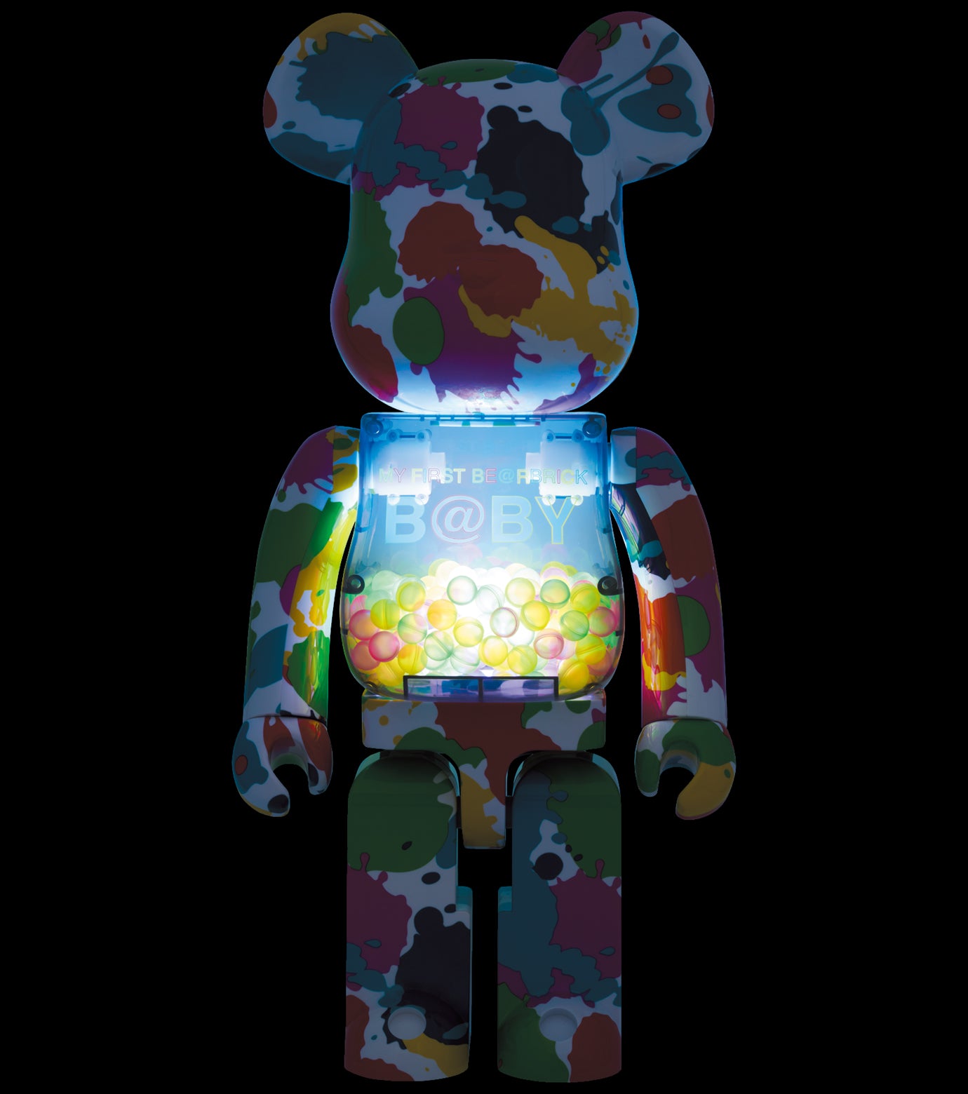 MY FIRST BE@RBRICK B@BY COLOR SPLASH Ver. 1000％