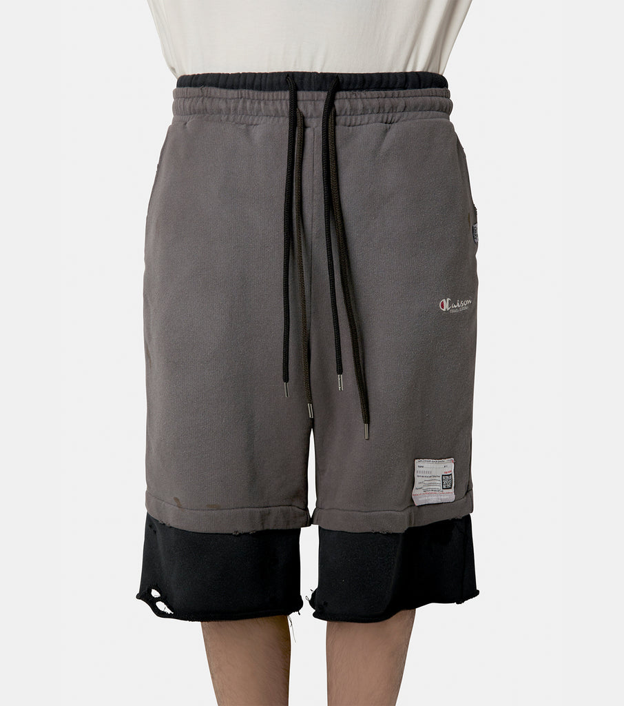 layered shorts