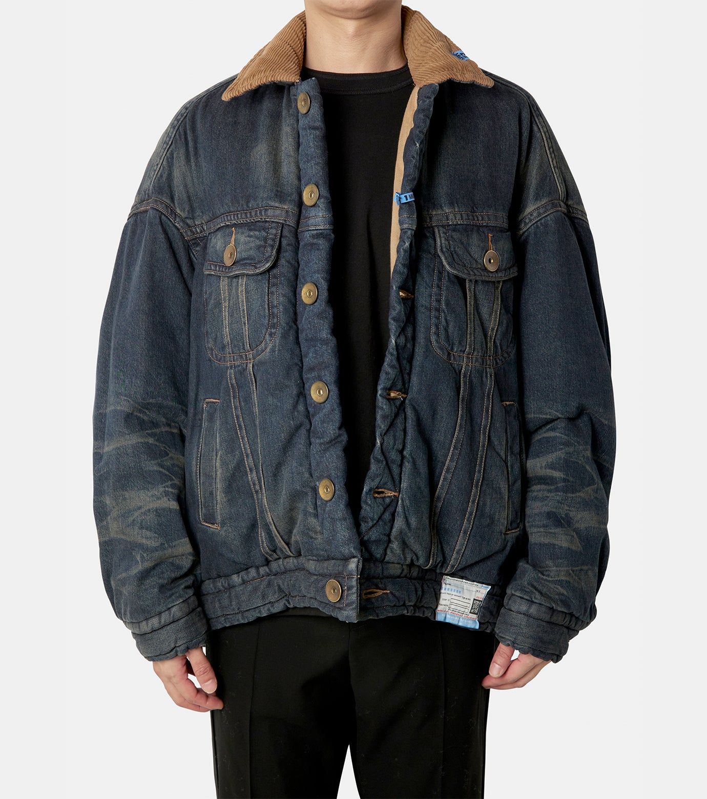 Padded Denim Jacket