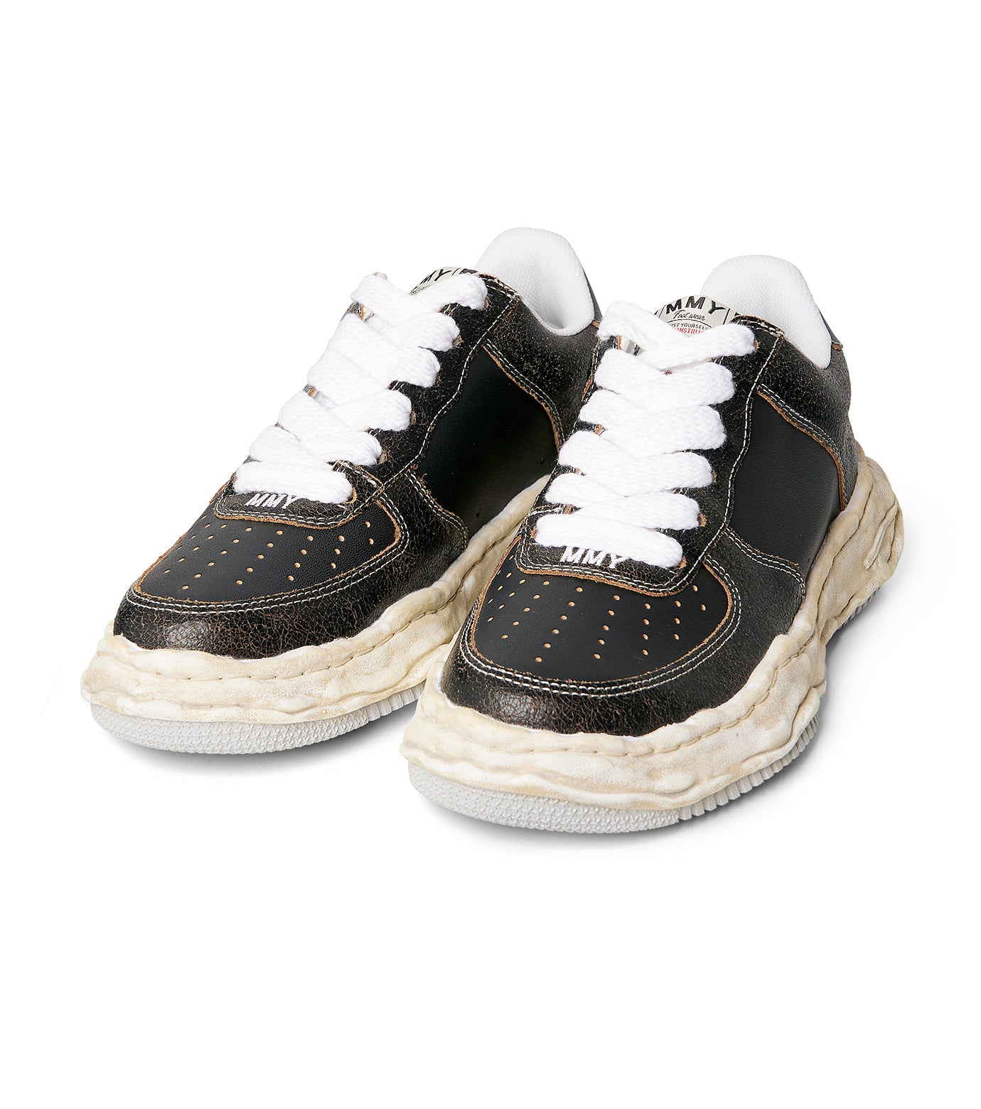 【Maison Mihara Yasuhiro】WAYNE CRACK LEATHER WAYNE CRACK LEATHER – RESTIR