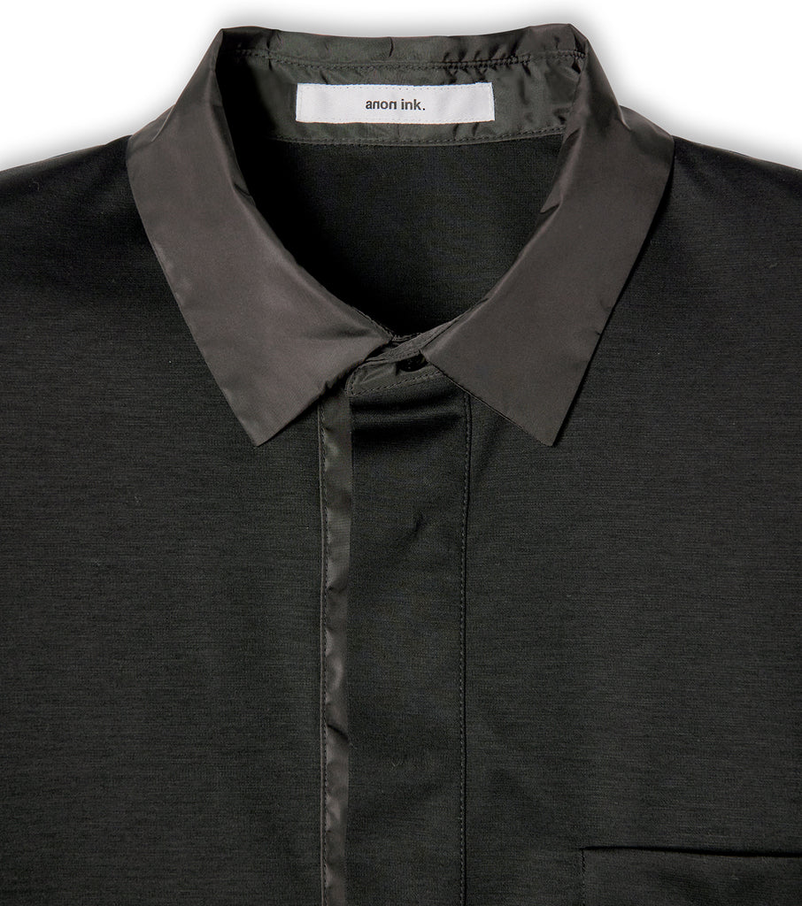 Polo Shirt with Nylon Details