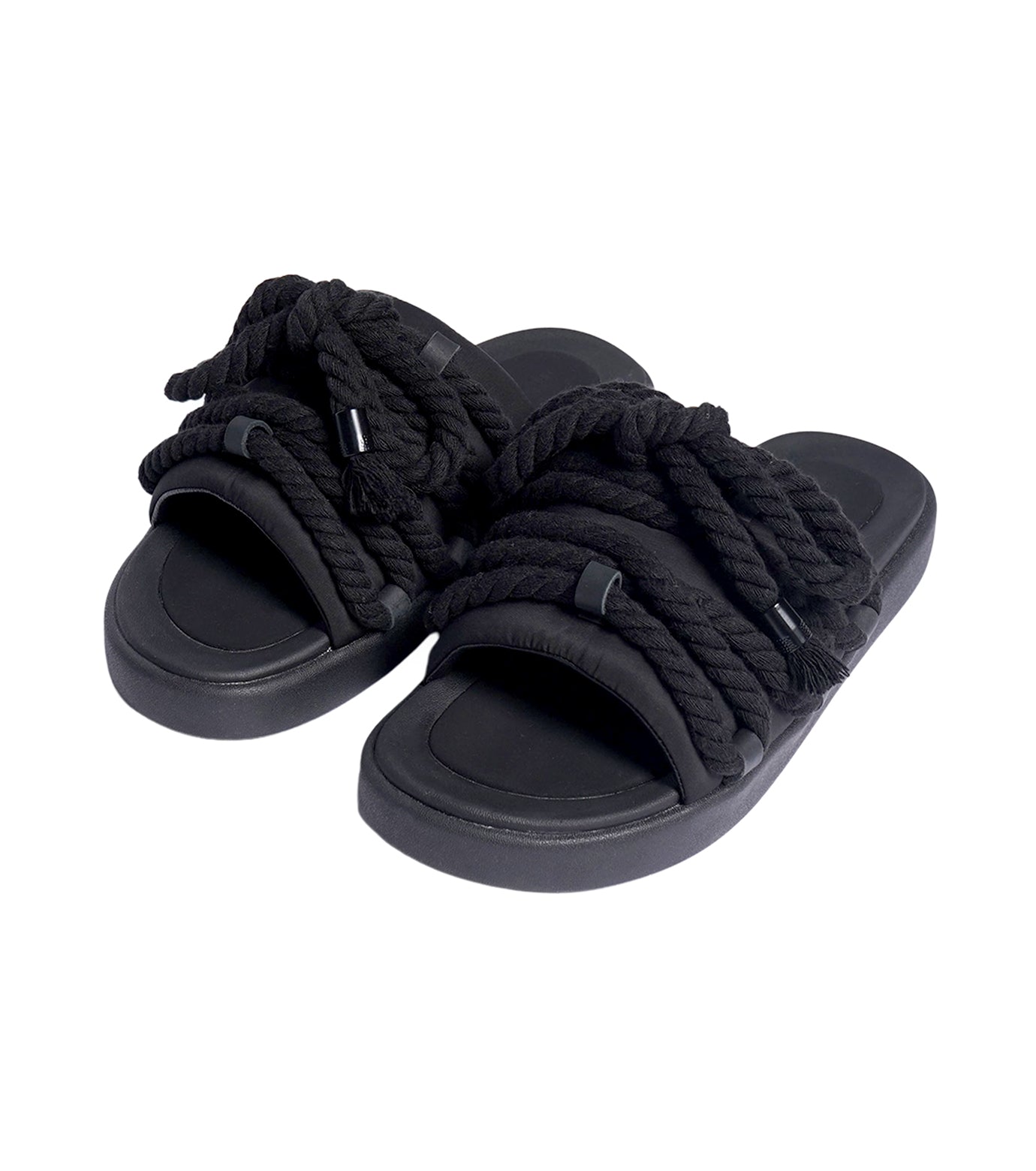 Rope Slipper All Black