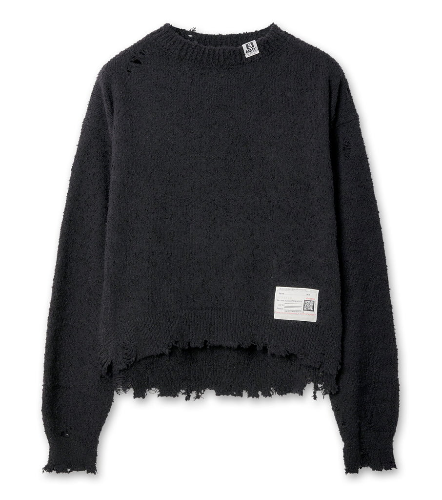 Rased Knit Pullover