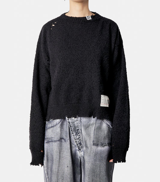 Rased Knit Pullover