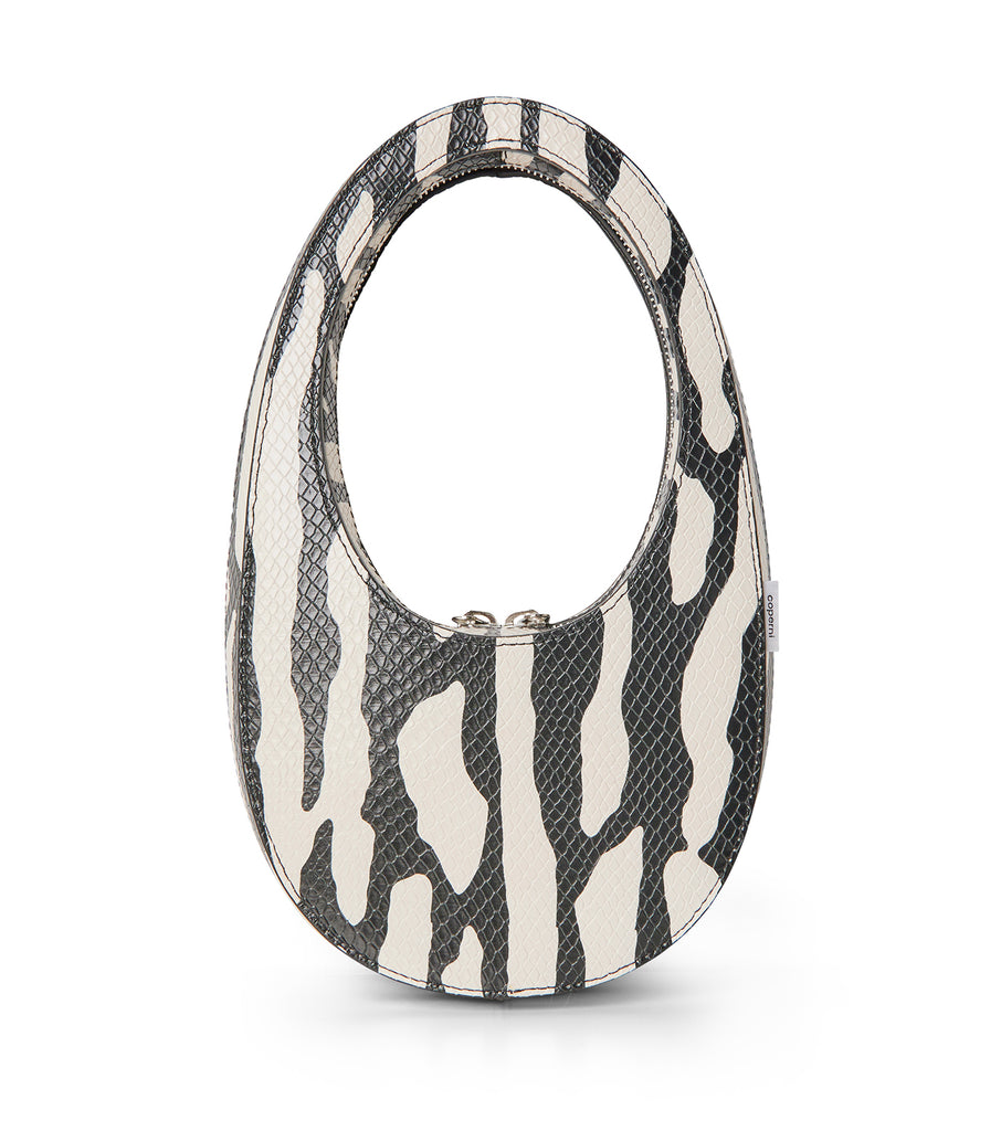 Zebra Print Mini Swipe Bag