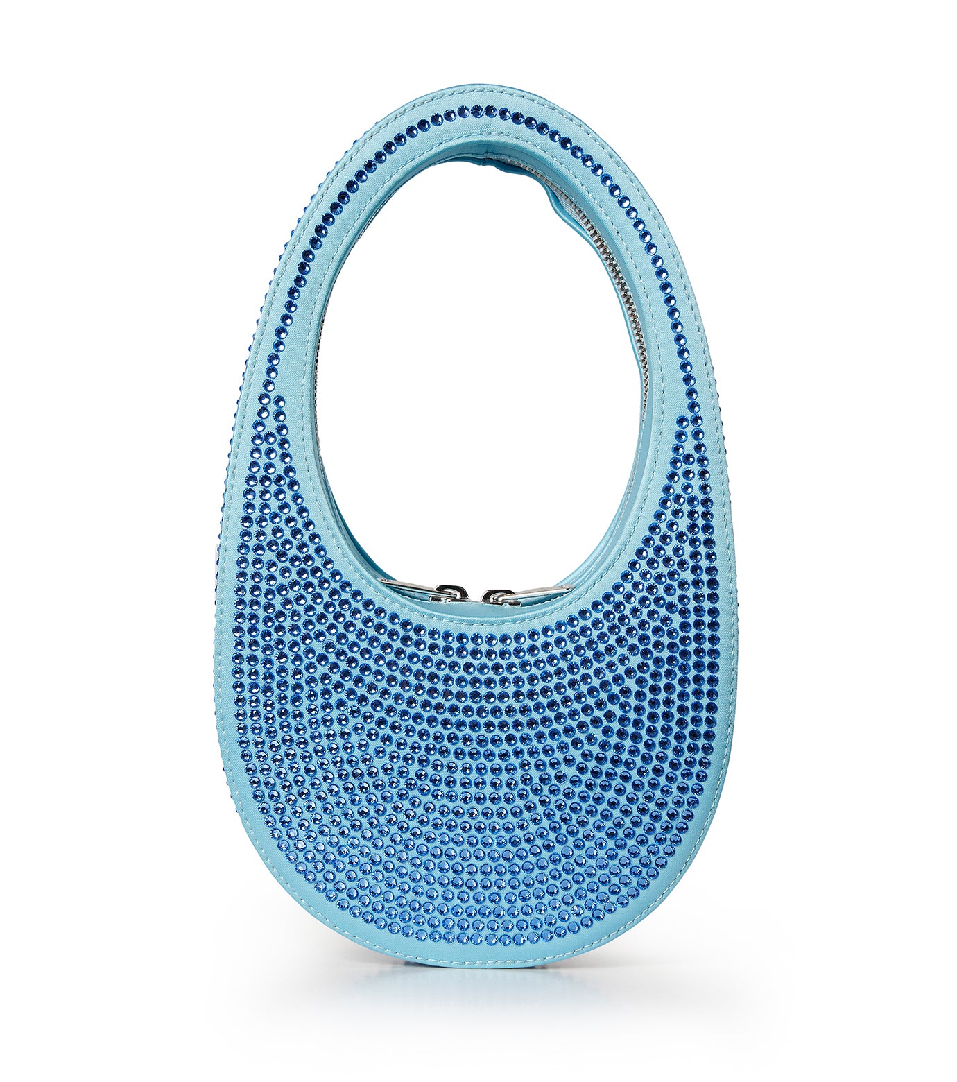 Crystal-Embellished Mini Swipe Bag