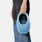 Crystal-Embellished Mini Swipe Bag