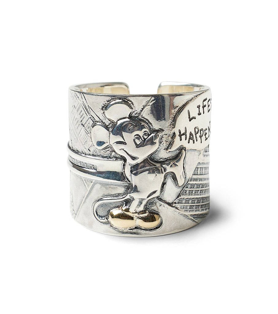 Mosaic Mickey Ring （K18）