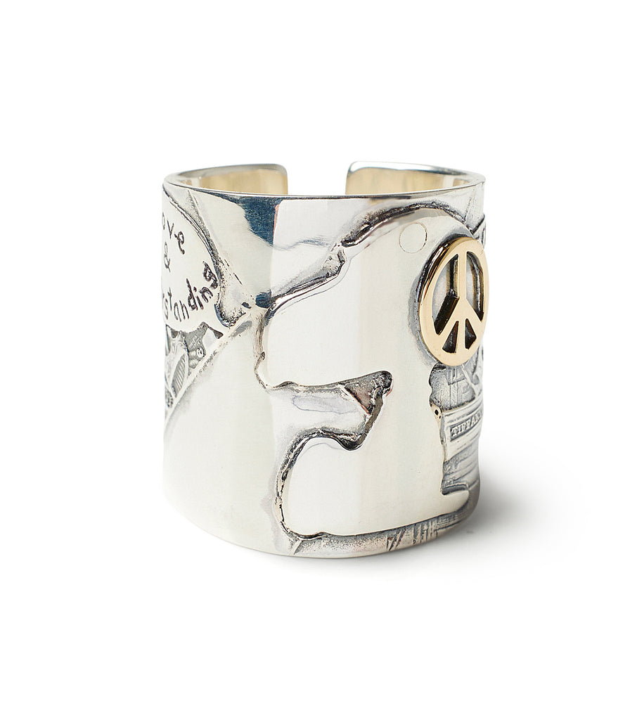 Mosaic Snoopy Ring （K18）