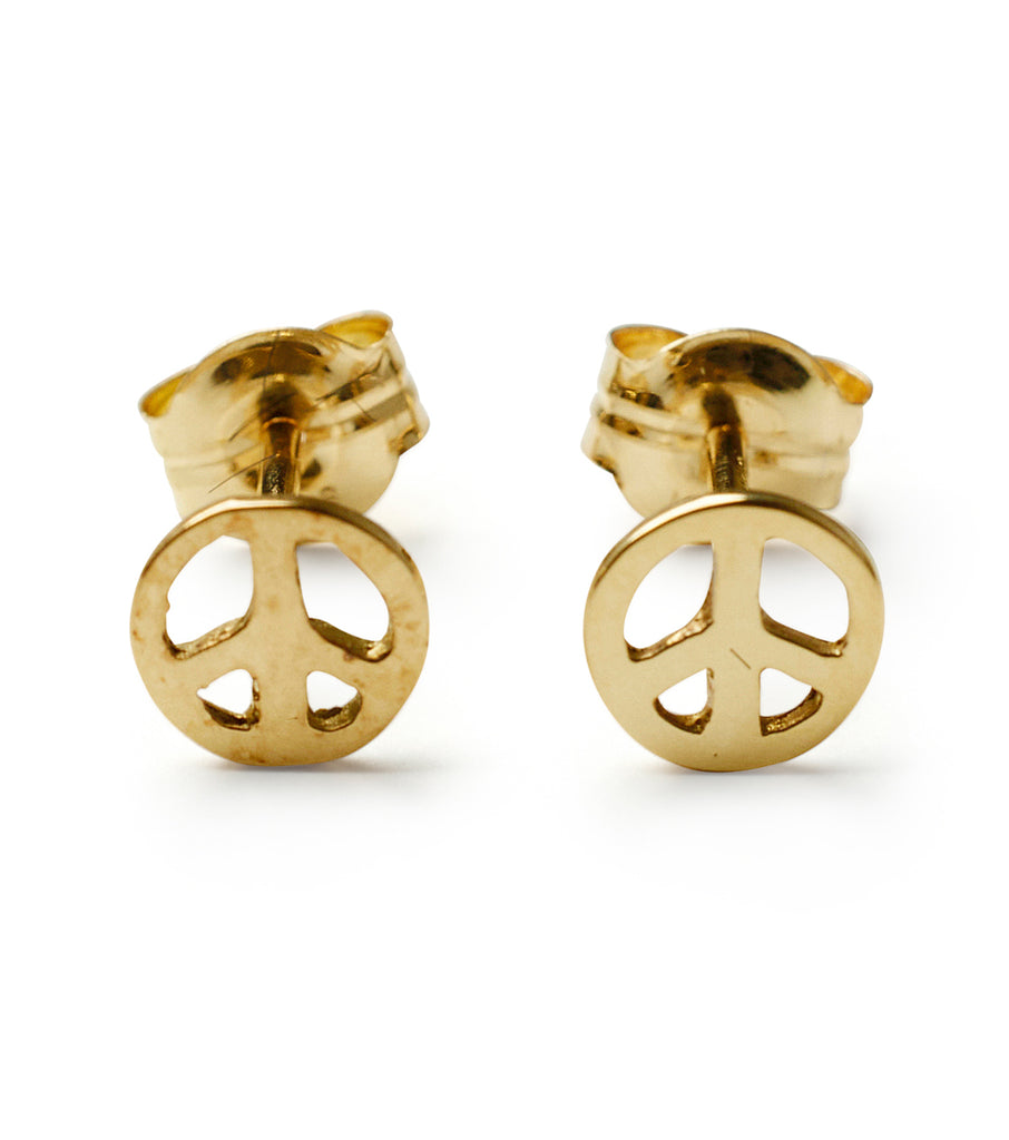 Peace Earrings (K18)
