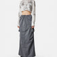 Toile de Jouy Print Cropped Shirt