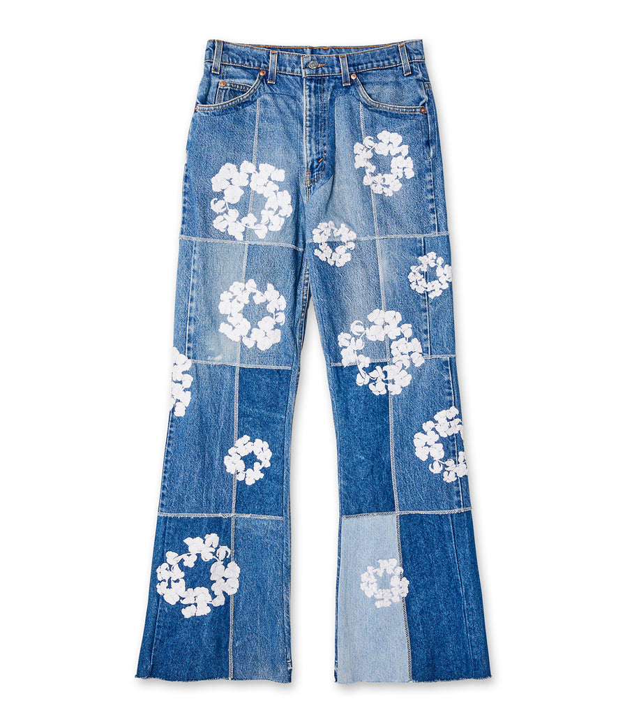 COTTON WREATH DENIM