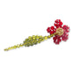 Single Crystal Flower Earring