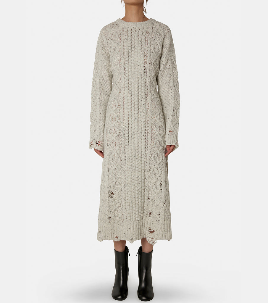 Quincy Cable Knit Dress