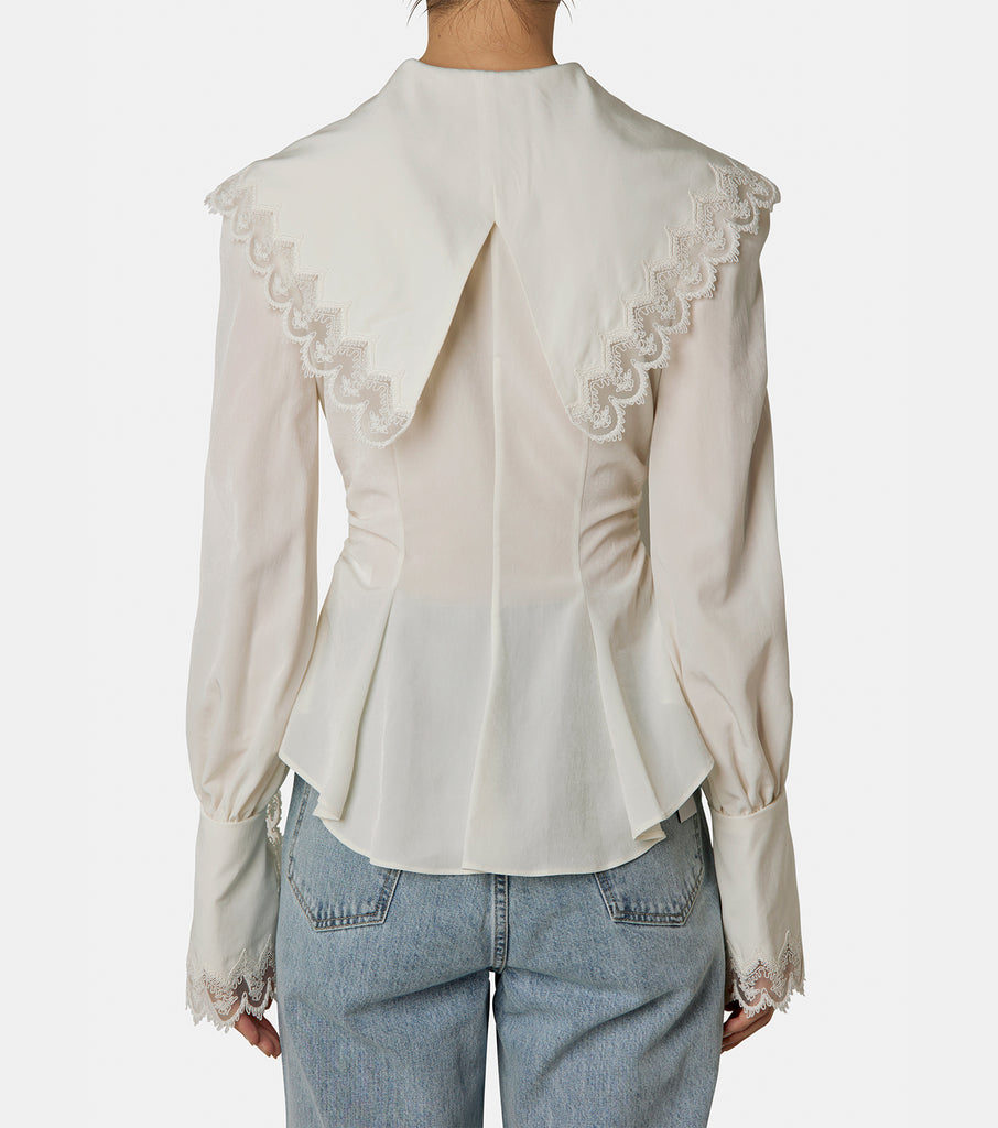 Floral Embroidered Blouse