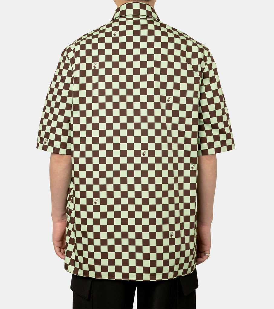 CHECK OVER S/S SHIRT
