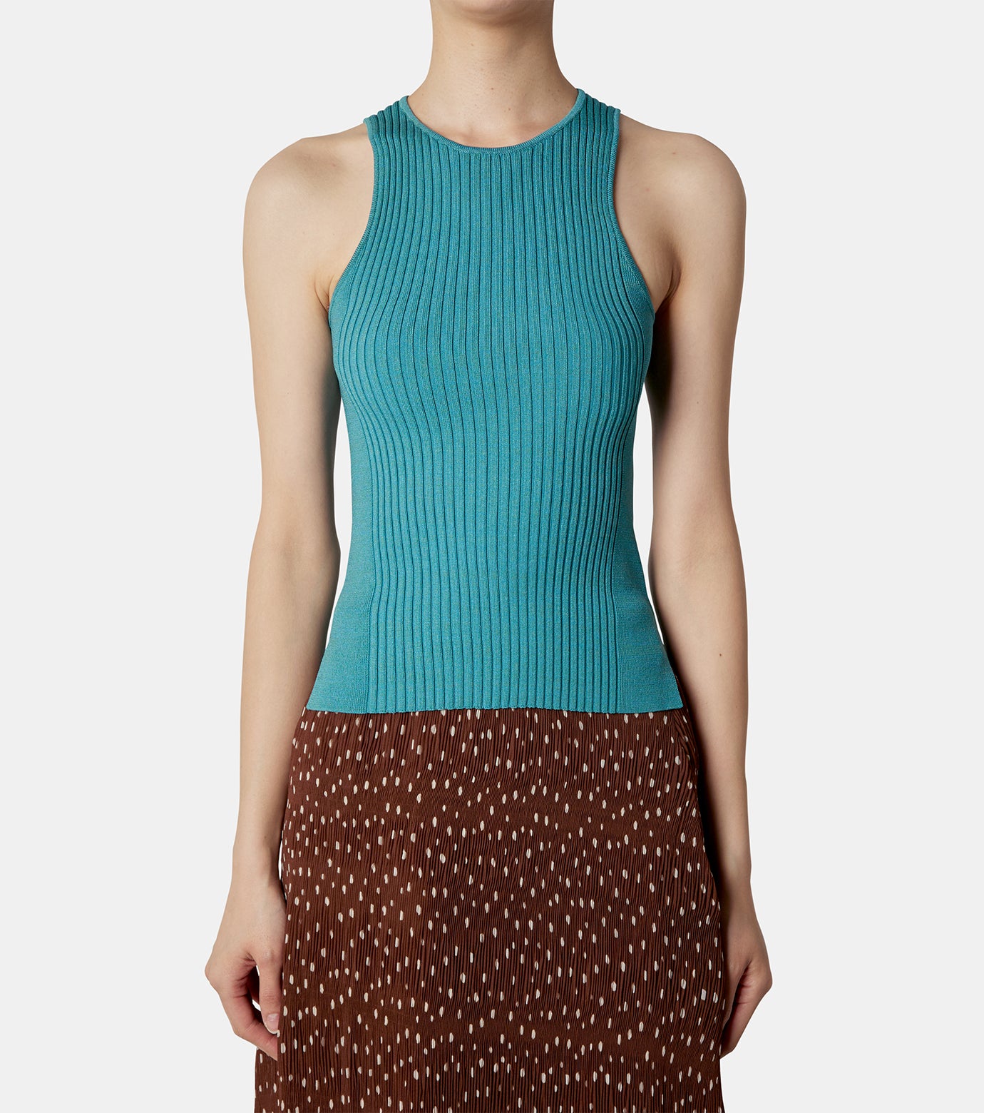 Melange Sleeveless Top – RESTIR
