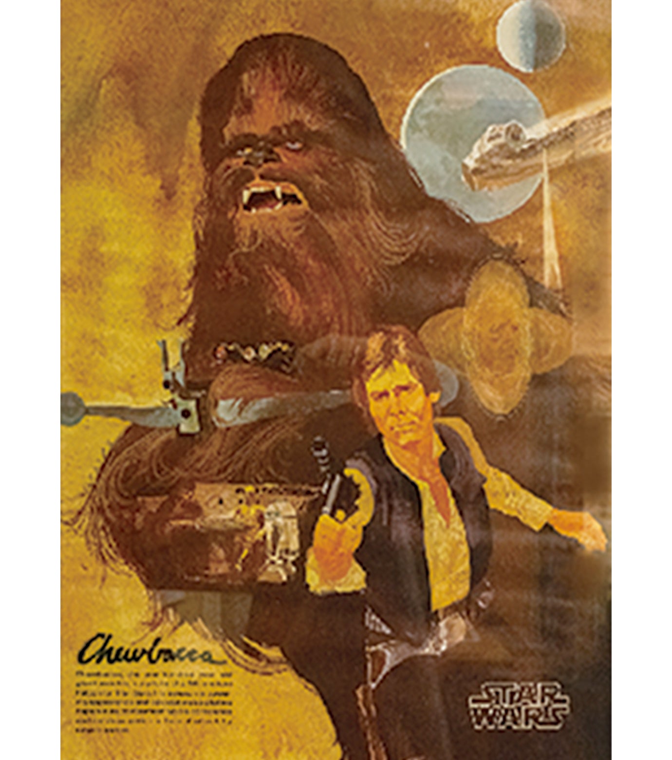 スター・ウォーズ ポスター1977 バーガーシェフ／コカコーラ ４枚セット