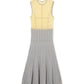 Frosted Glass Graphic Knitted Dress