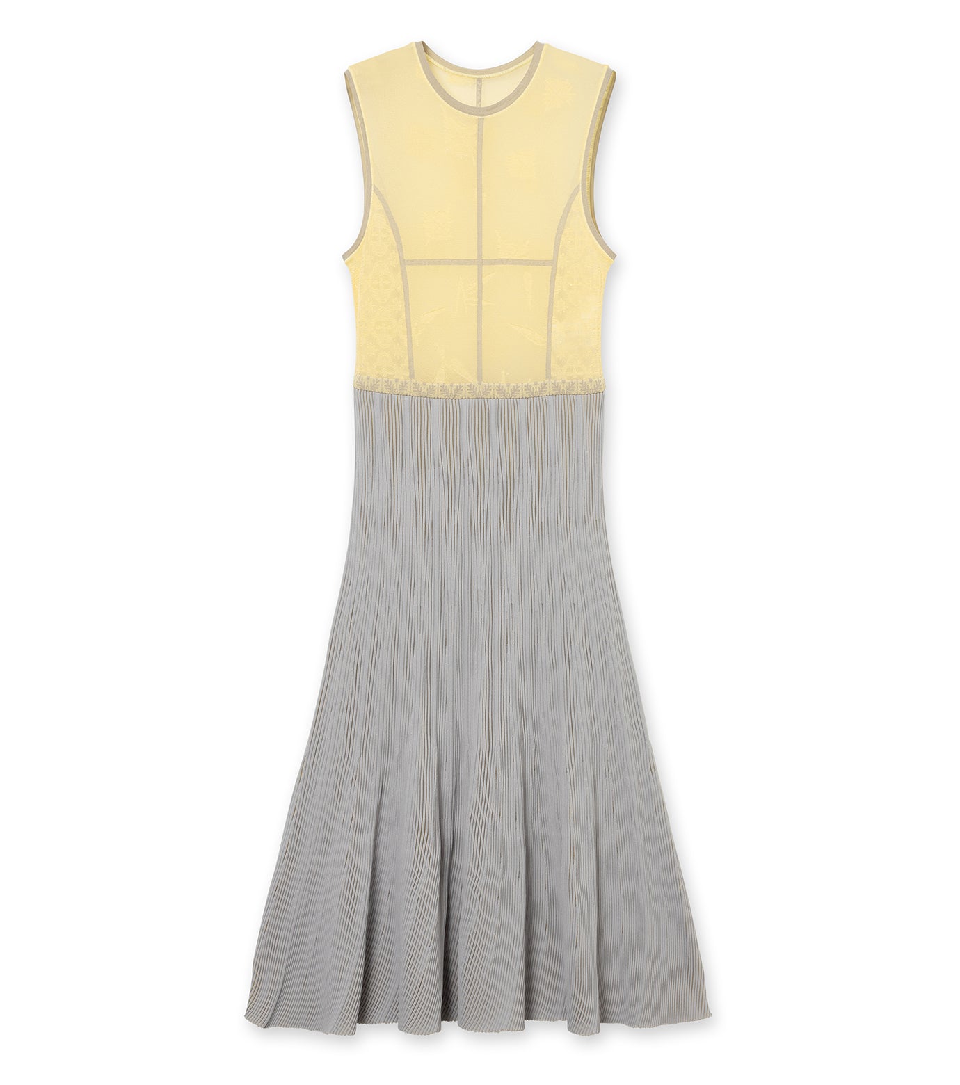 Frosted Glass Graphic Knitted Dress
