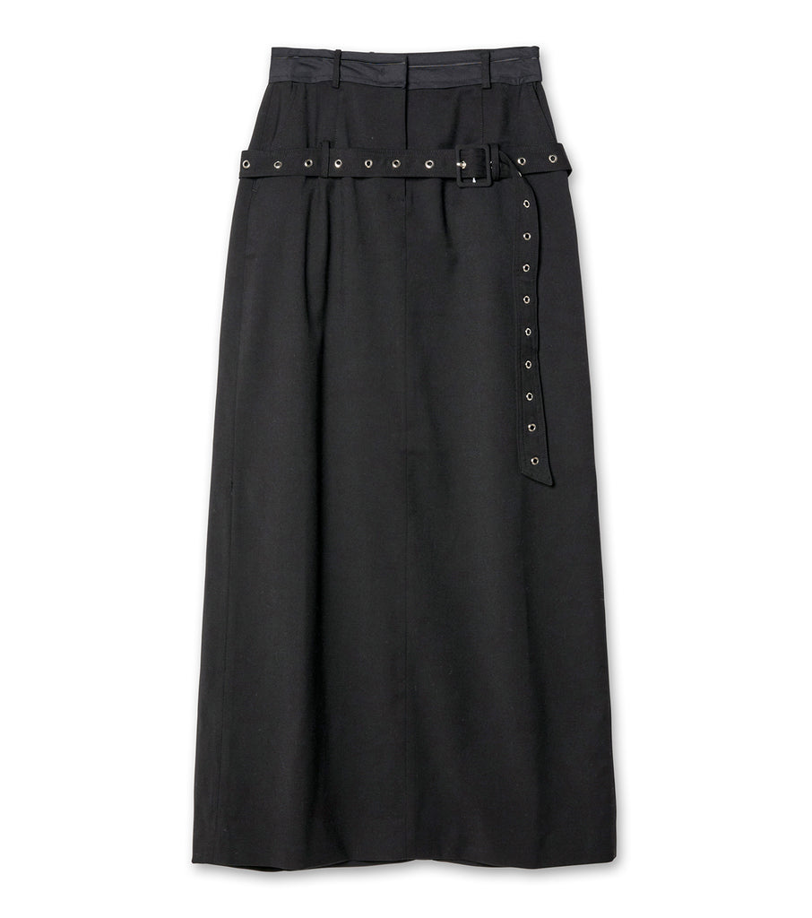 Belt Strap Detailed Skirt