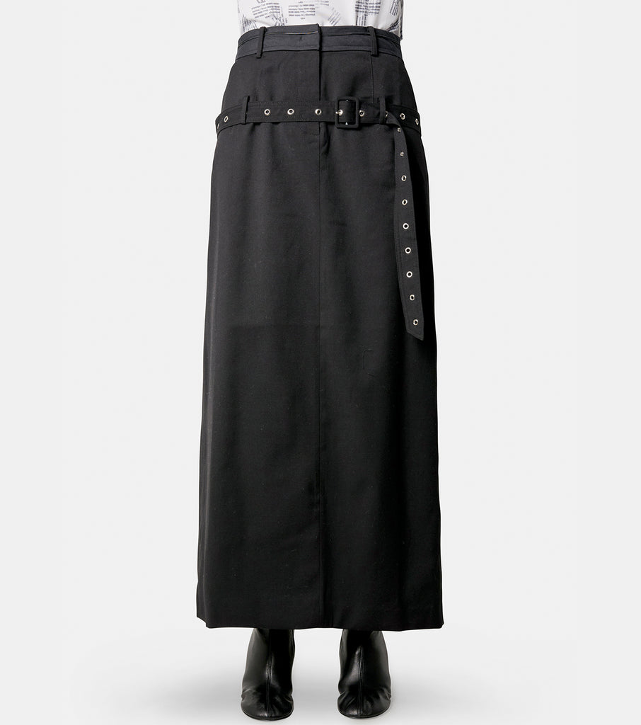 Belt Strap Detailed Skirt